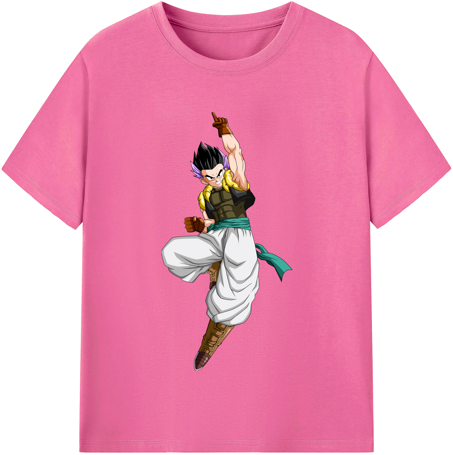 （画像用） ドラゴンボール 孫 悟飯（そんごはん）DRAGON BALL Son Gohan レディースカジュアルプリントTシャツ（綿100％）